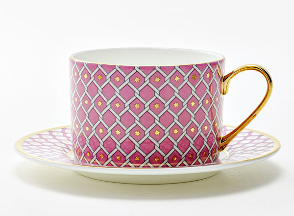 Чашка с блюдцем чайная Астра 2 Идиллия