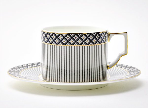 Чашка с блюдцем чайная Elegant Элегия