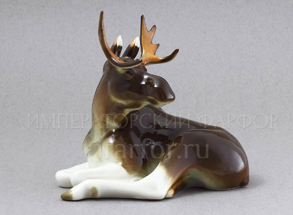 Скульптура Молодой лось