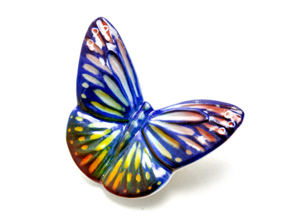 Скульптура Бабочка малая Синяя