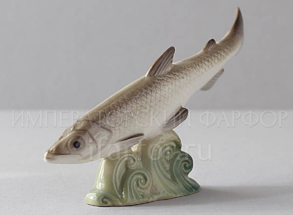 Sculpture Neva smelt Green wave