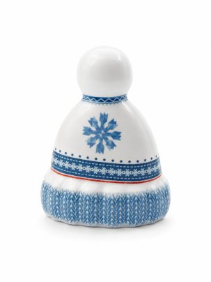 Елочная игрушка Шапочка 85 x 66 мм.