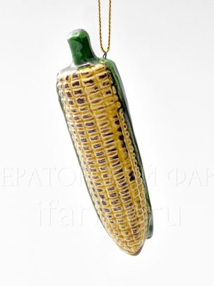 Елочная игрушка Кукуруза мини 30 x 28 x 105 мм.