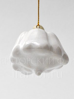 Елочная игрушка Патиссон мини 55 x 45 мм.