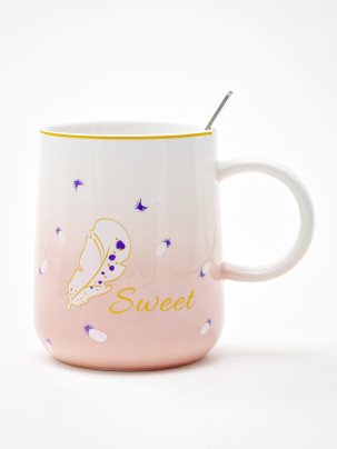 Кружка с ложкой Sweet 2 1/2 Royal Classics 450 мл.