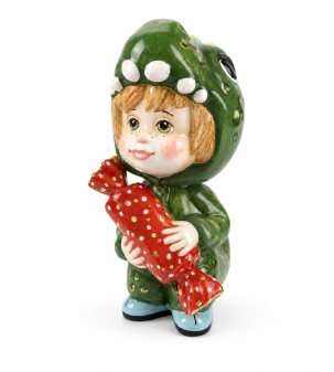 Елочная игрушка Малыш-дракончик 70 x 105 мм.
