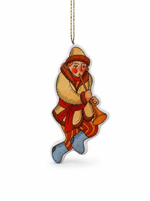 Елочная игрушка Скоморох