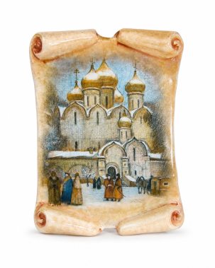 Свиток средний Успенский собор 160 x 210 мм.