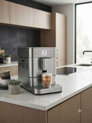 Кофемашина автоматическая KitchenAid 5KES8556ESX, стальной