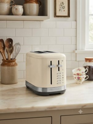 Тостер KitchenAid 5KMT2109EPL фарфоровый белый
