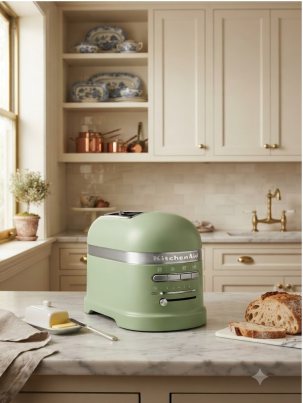 Тостер KitchenAid Artisan 5KMT2204EPT, фисташковый