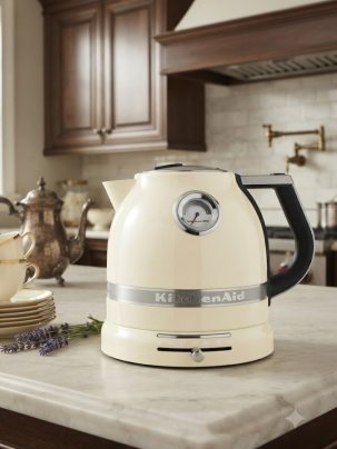 Электрический чайник KitchenAid Artisan 5KEK1522EAC 1.5 л, кремовый