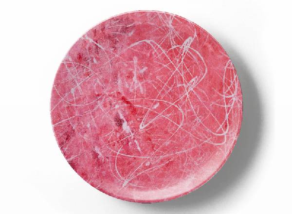 Декоративная тарелка Грег Ван Дайк Розовая композиция 2