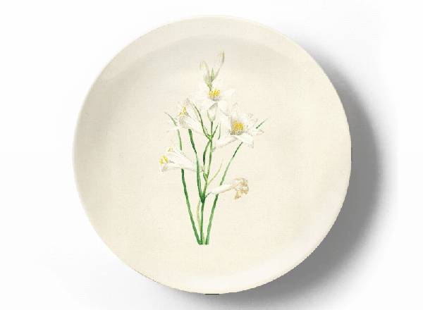 Decorative plate Pierre-Joseph Redouté Bruno Lily