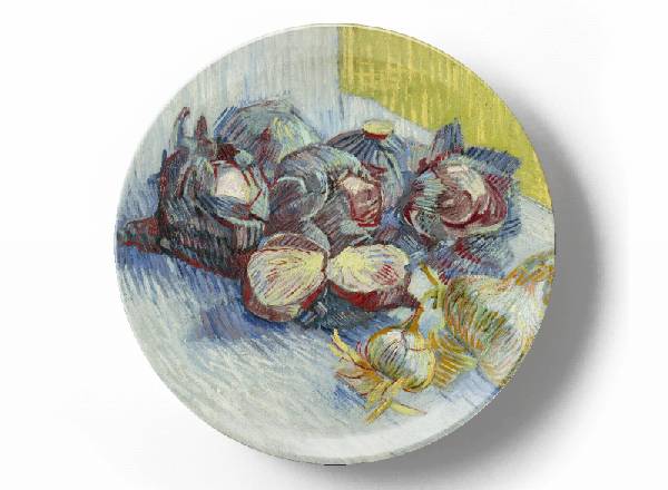 Декоративная тарелка Винсент Ван Гог Свекла и чеснок