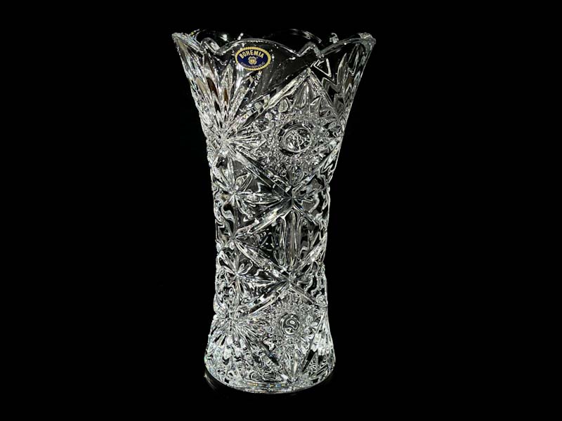 Ваза для цветов «Miranda» Форма: Crystalite Bohemia. Хрустальное стекло. 200 мм.