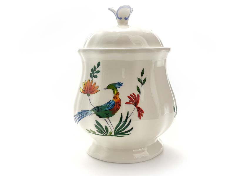 Сахарница «OISEAUX PARADIS» Форма: GIEN Рошель. Фаянс. 300 мл.