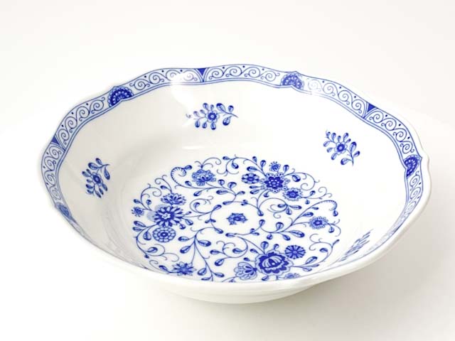 Салатник «Alte Ranke blau» Форма: Marie-Luise 1150. Твердый фарфор