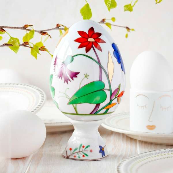 Расписное пасхальное яйцо