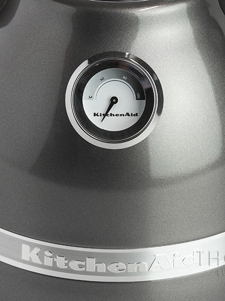 Электрический чайник KitchenAid Artisan 5KEK1522EMS 1.5л Серебряный медальон, двойные стенки.