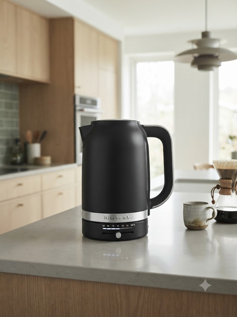 Электрочайник KitchenAid 5KEK1701EBM 1,7 л. Черный матовый
