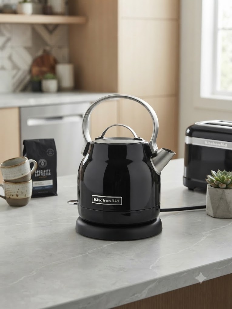Электрочайник KitchenAid CLASSIC 5KEK1222EOB 1,25 л. Черный