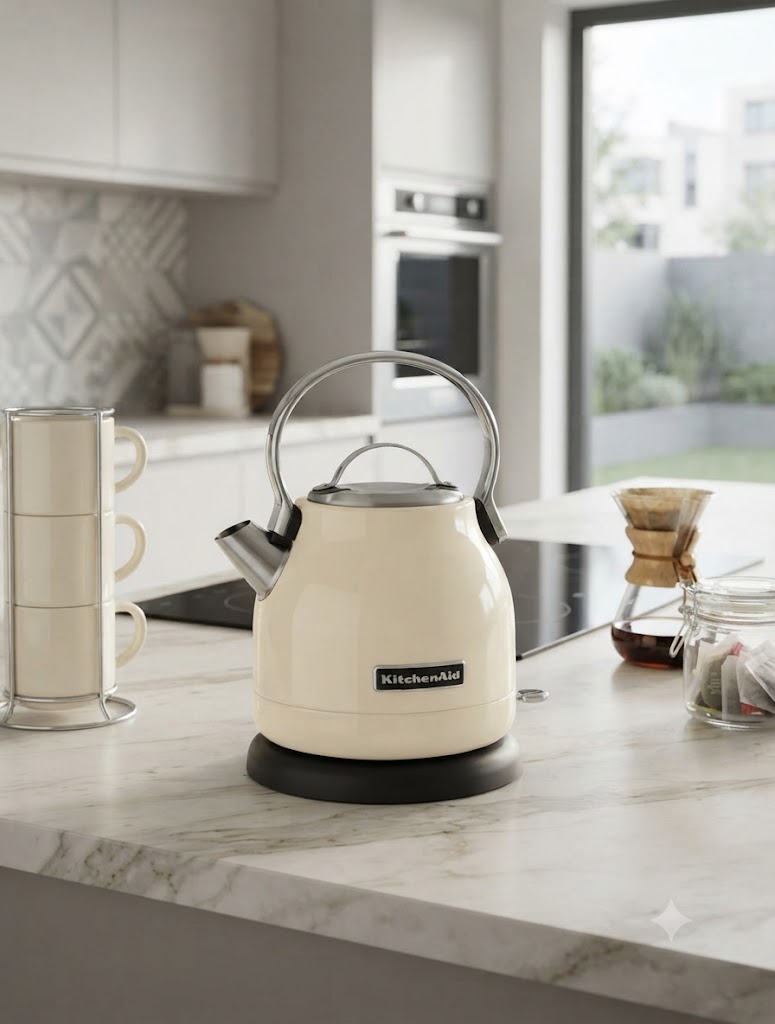 Электрочайник KitchenAid CLASSIC 5KEK1222EAC 1,25 л. Кремовый